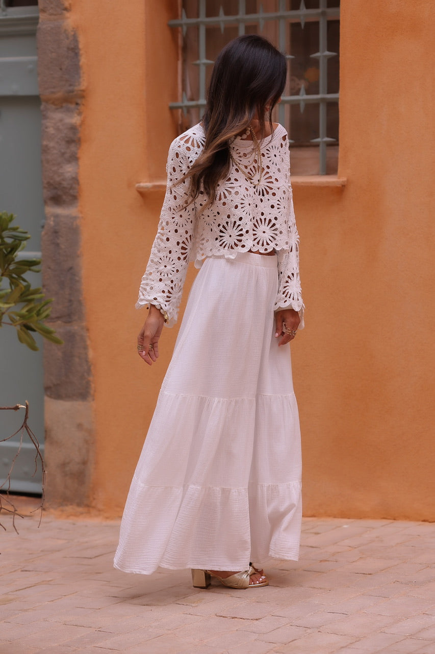 Jupe Ysia blanche