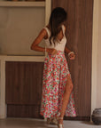 Jupe Ophelie à fleurs