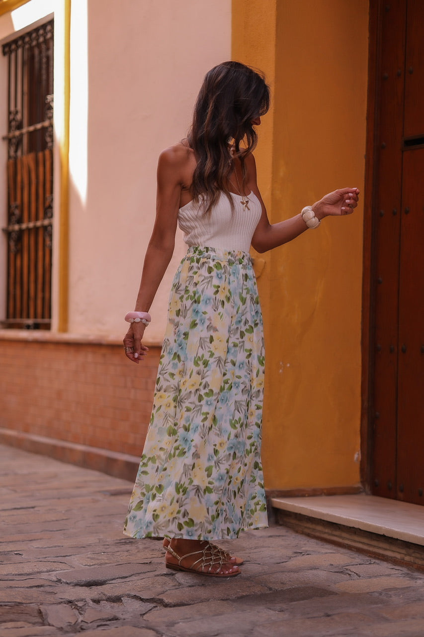 Jupe Raquel jaune