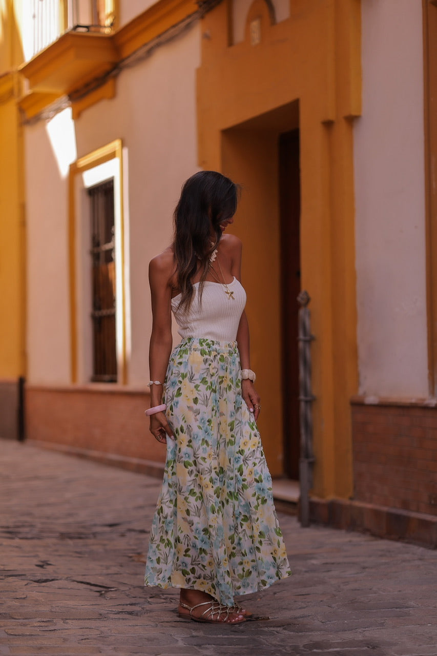 Jupe Raquel jaune