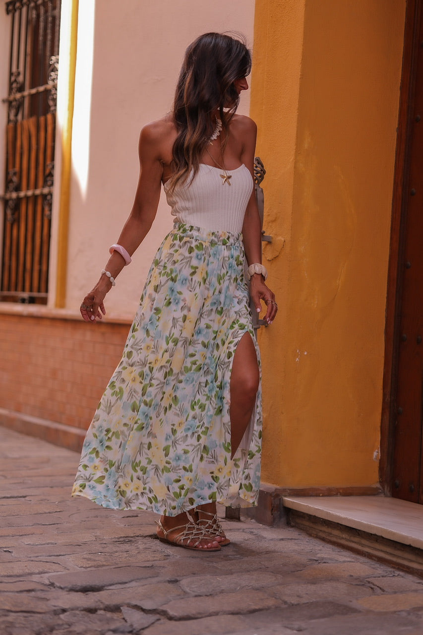 Jupe Raquel jaune