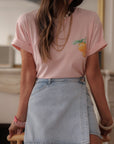 Jupe-short Jadene bleu clair