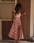 Jupe Ophelie à fleurs