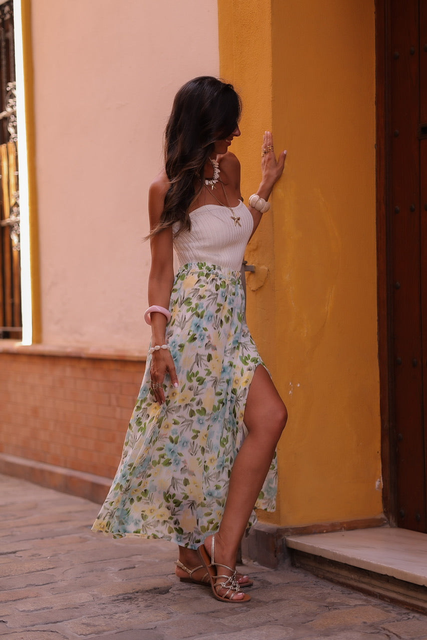 Jupe Raquel jaune