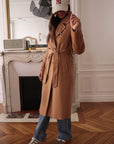 Manteau Apolline camel