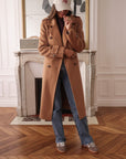 Manteau Apolline camel