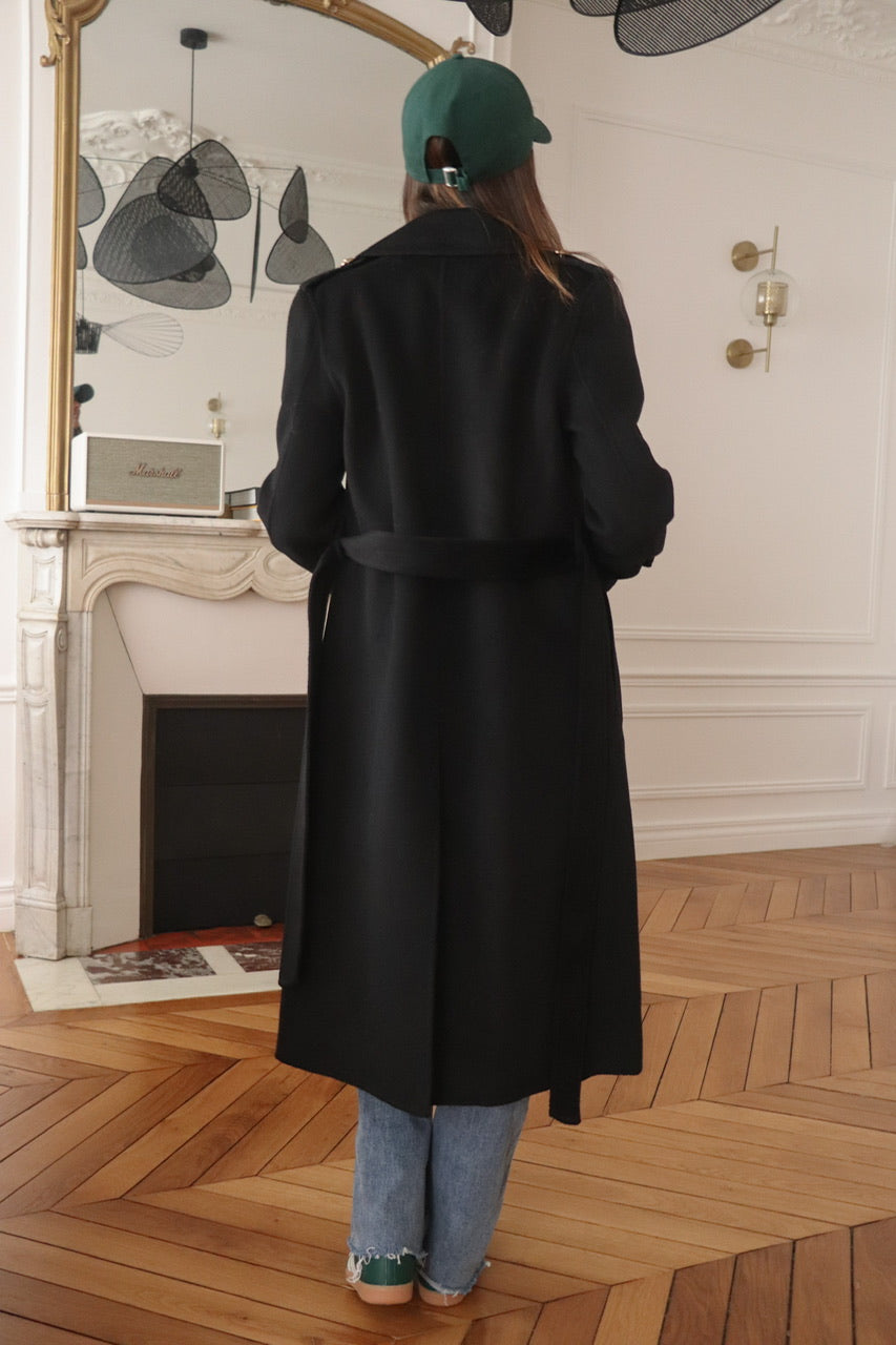 Manteau Apolline Noir
