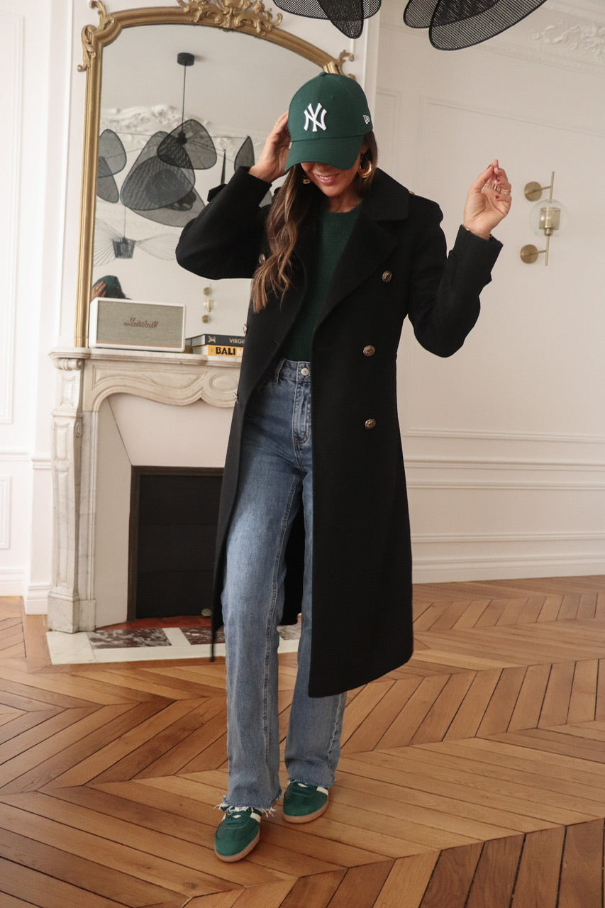 Manteau Apolline Noir