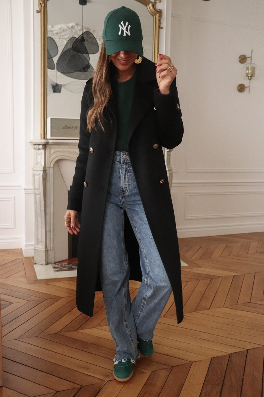 Manteau Apolline Noir