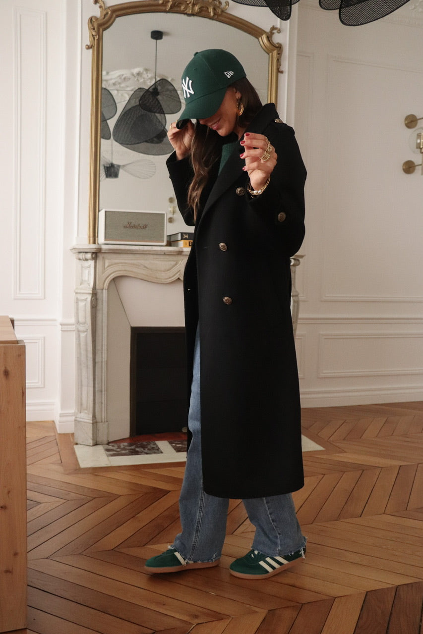 Manteau Apolline Noir