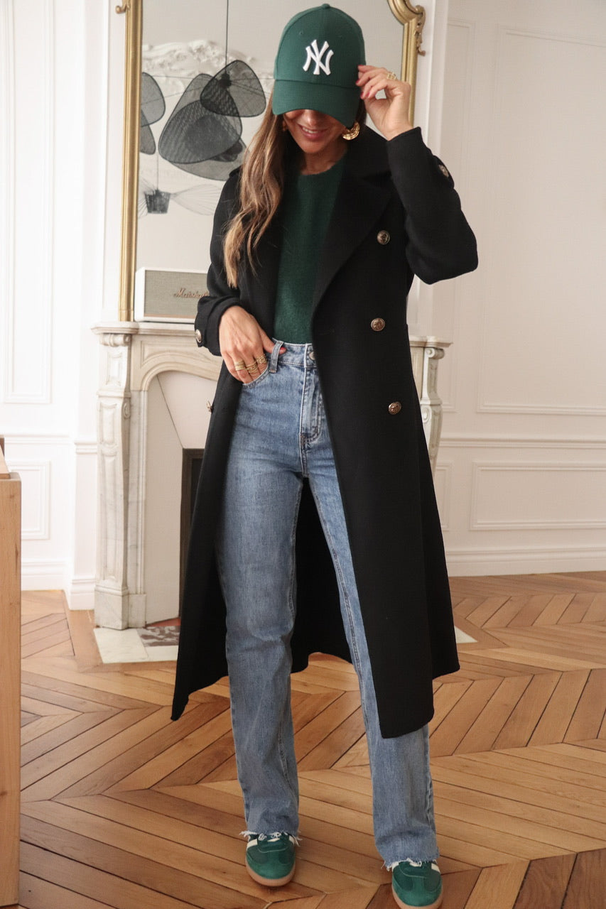 Manteau Apolline Noir