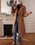 Manteau Apolline camel