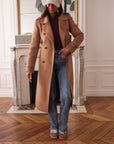 Manteau Apolline camel