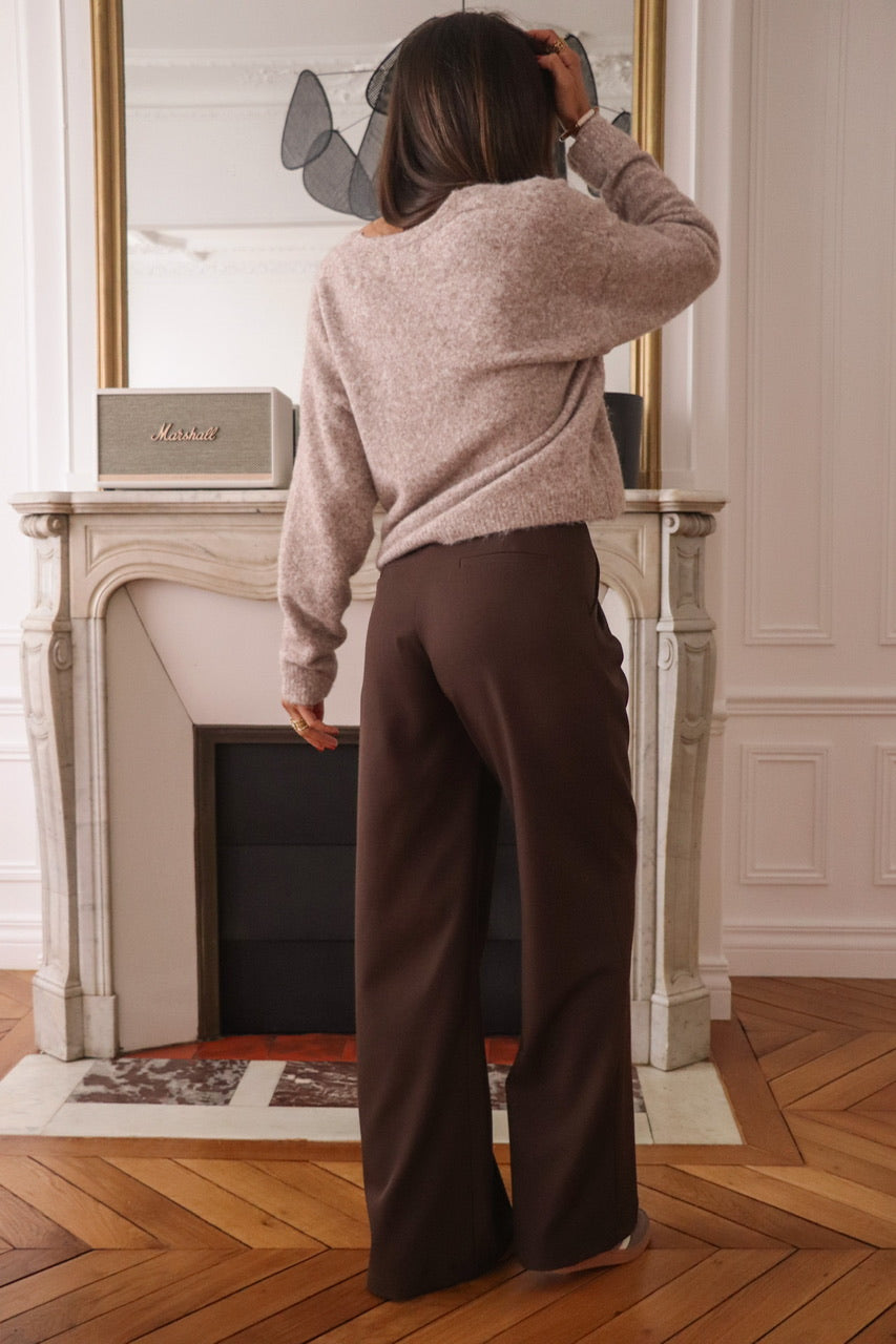 Pantalon Eddie Choco
