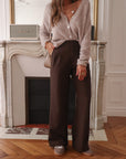 Pantalon Eddie Choco