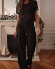 Pantalon Eddie noir