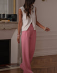 Pantalon Eddie rose