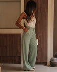 Pantalon Eddie vert