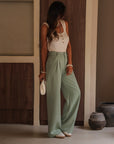 Pantalon Eddie vert