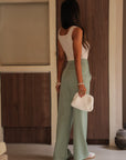 Pantalon Eddie vert