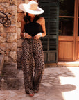 Pantalon Amélia léopard