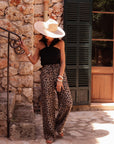 Pantalon Amélia léopard