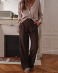 Pantalon Eddie Choco