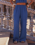 Pantalon Pepy bleu royal