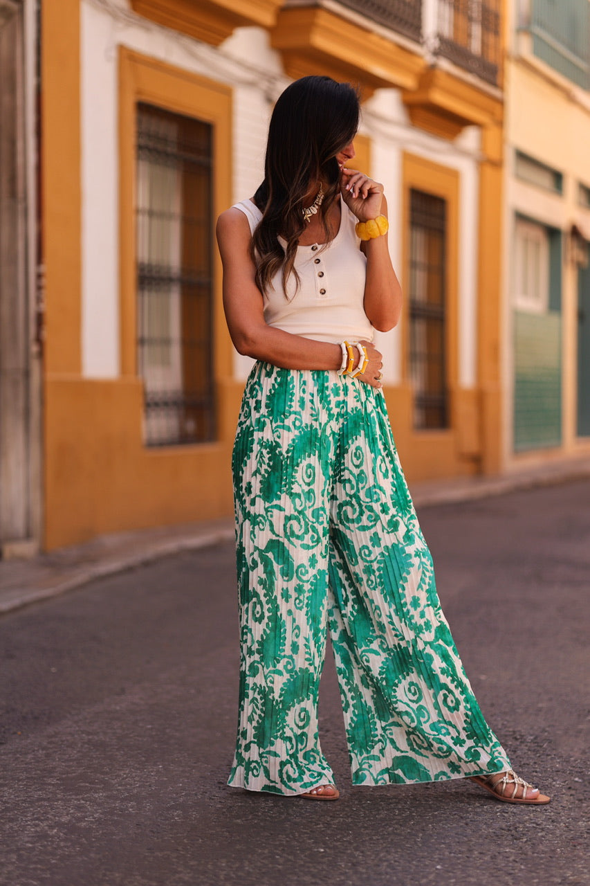 Pantalon Peyton vert