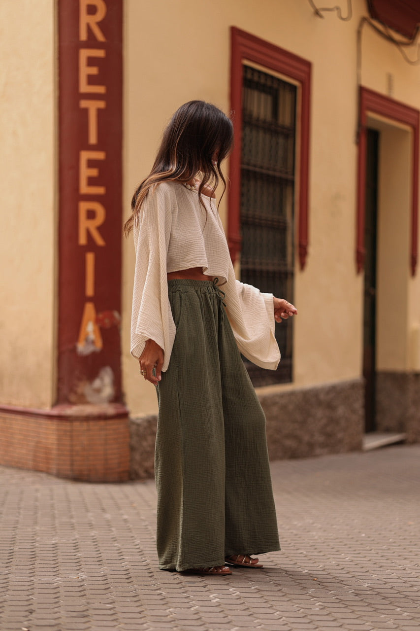 Pantalon Vega kaki