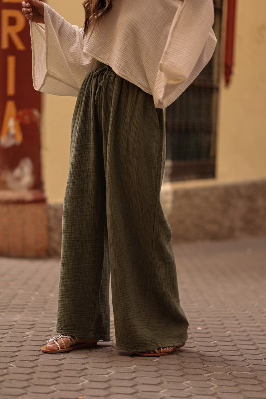 Pantalon Vega kaki