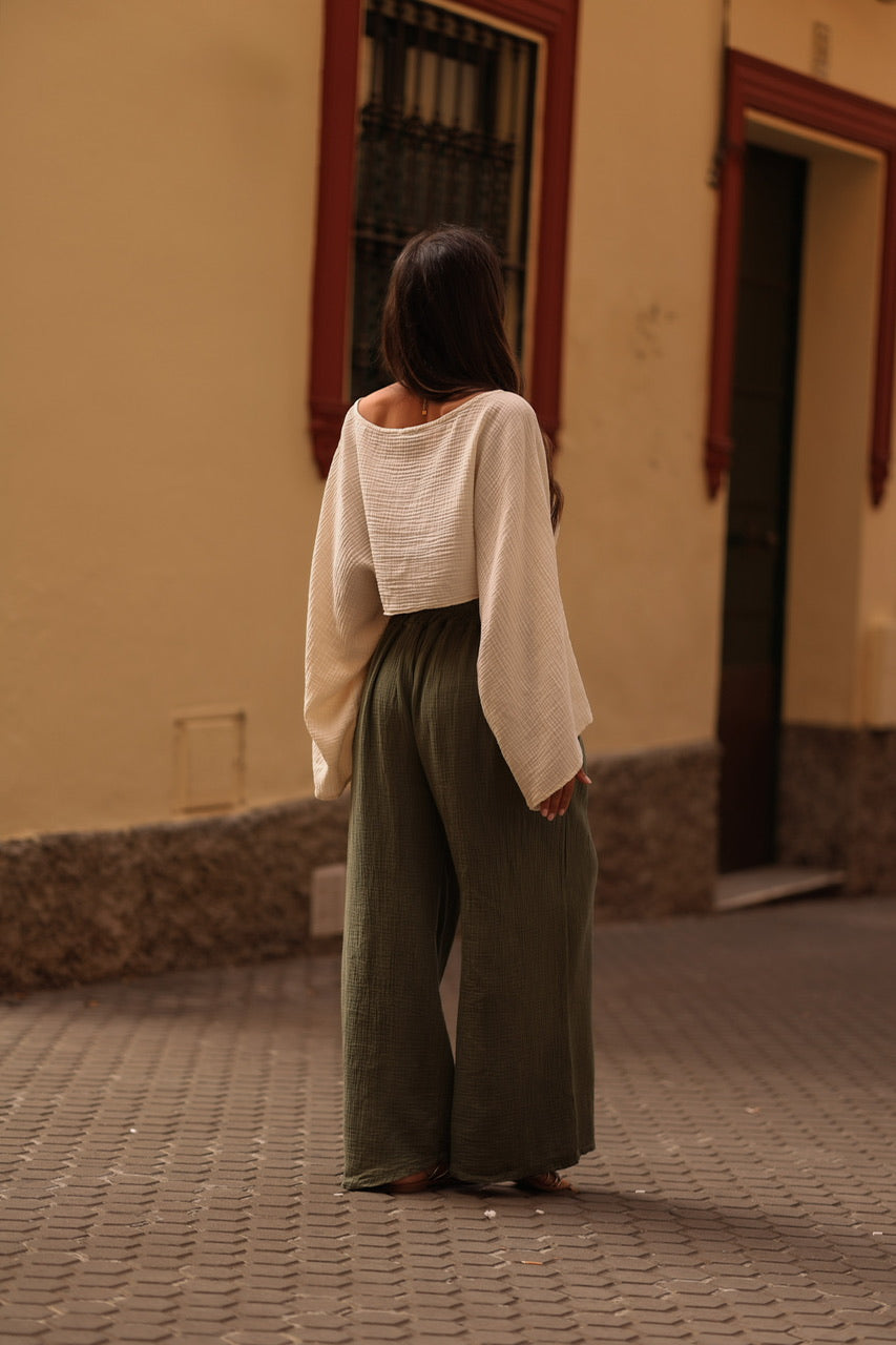 Pantalon Vega kaki