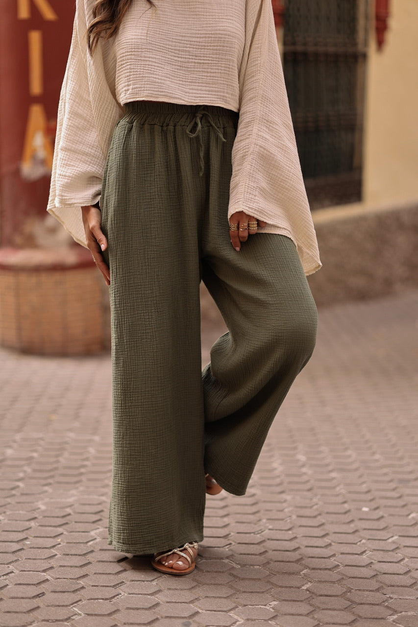 Pantalon Vega kaki
