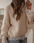 Pull Calla beige