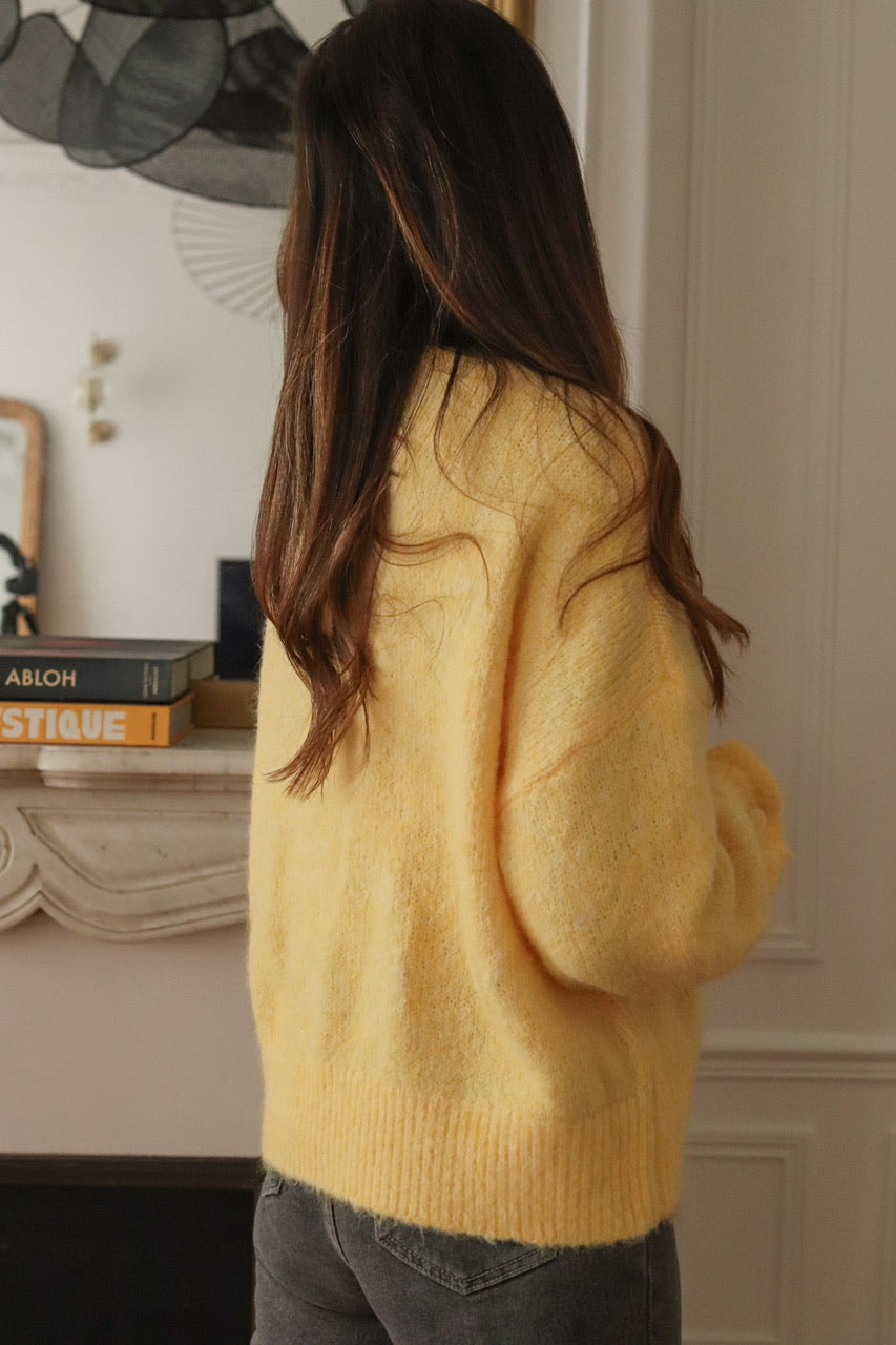 Pull Caly jaune