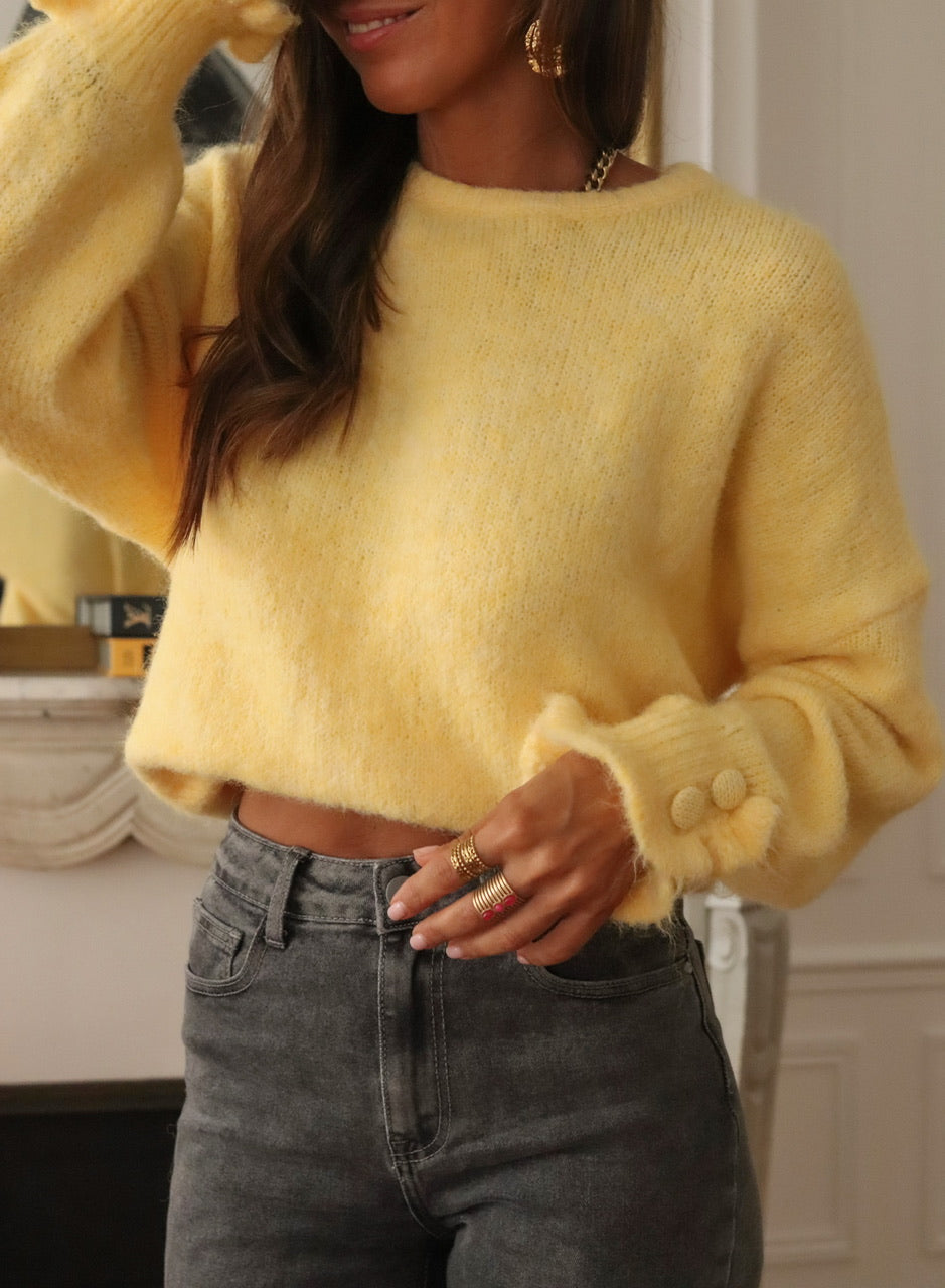 Pull Caly jaune