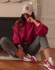 Pull Catalina cerise