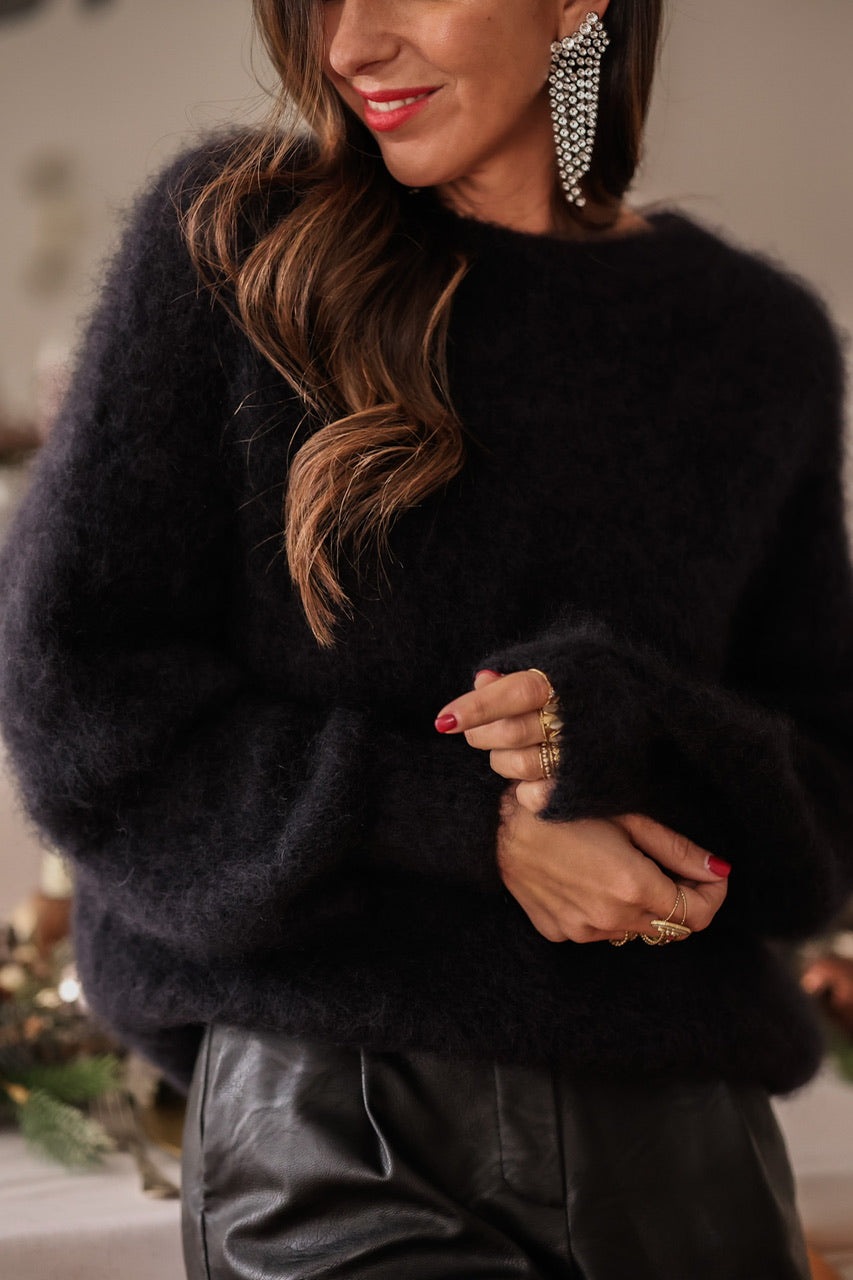 Pull Daisy noir