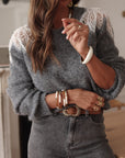 Pull Edwige gris