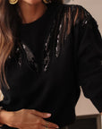 Pull Yselle noir