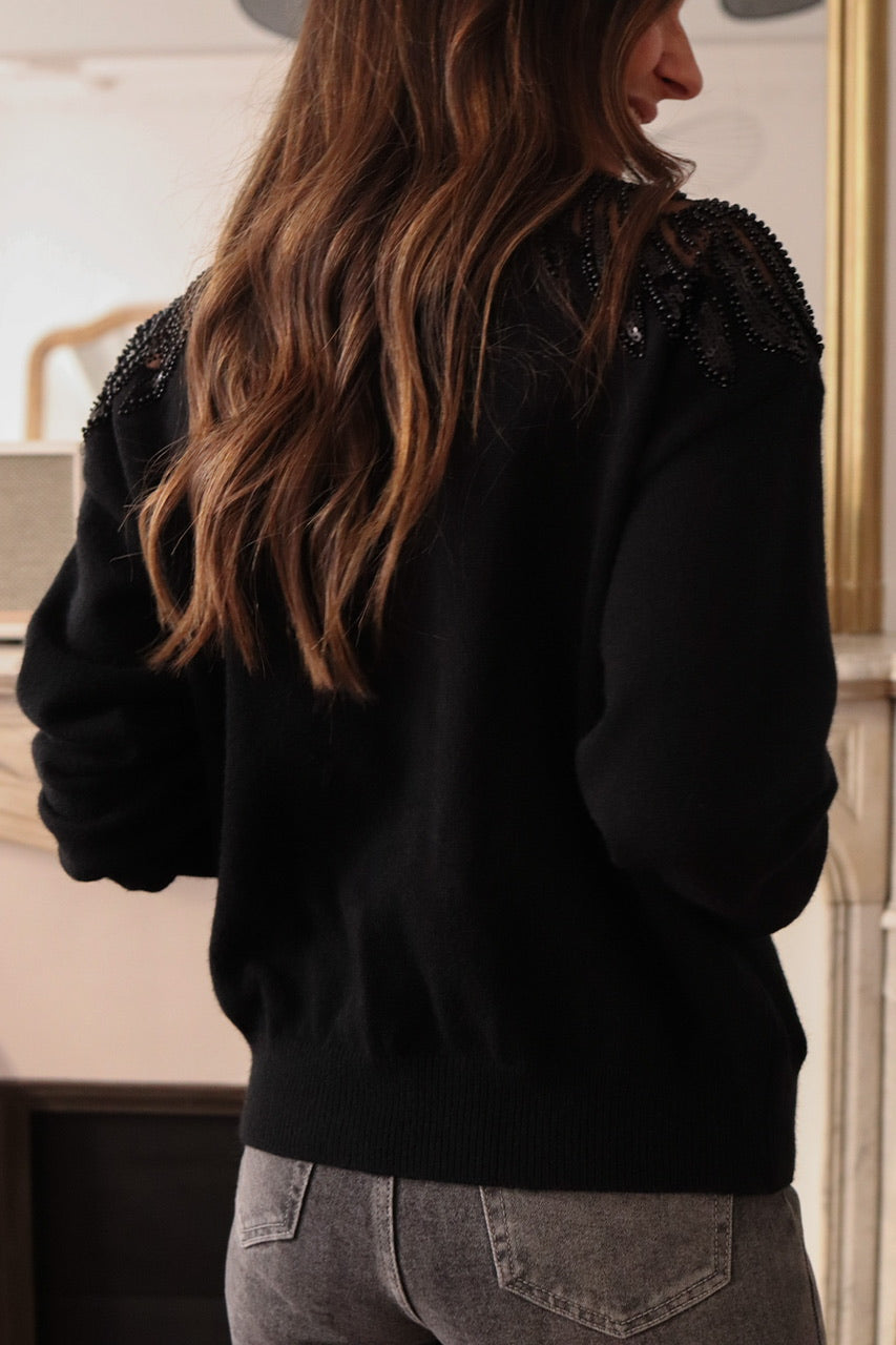 Pull Yselle noir