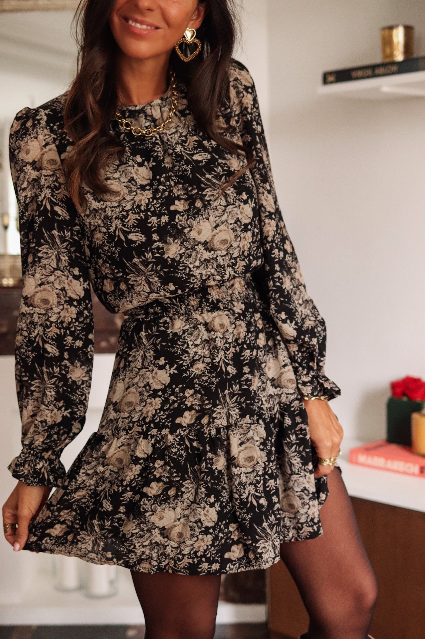 Robe Rosalia noir