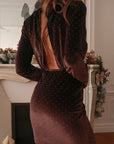Robe Agathe velours