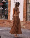Robe Célisa camel