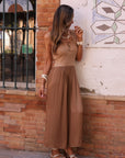 Robe Célisa camel