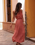 Robe Kristen terracotta