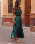 Robe Kristen vert canard