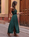 Robe Kristen vert canard
