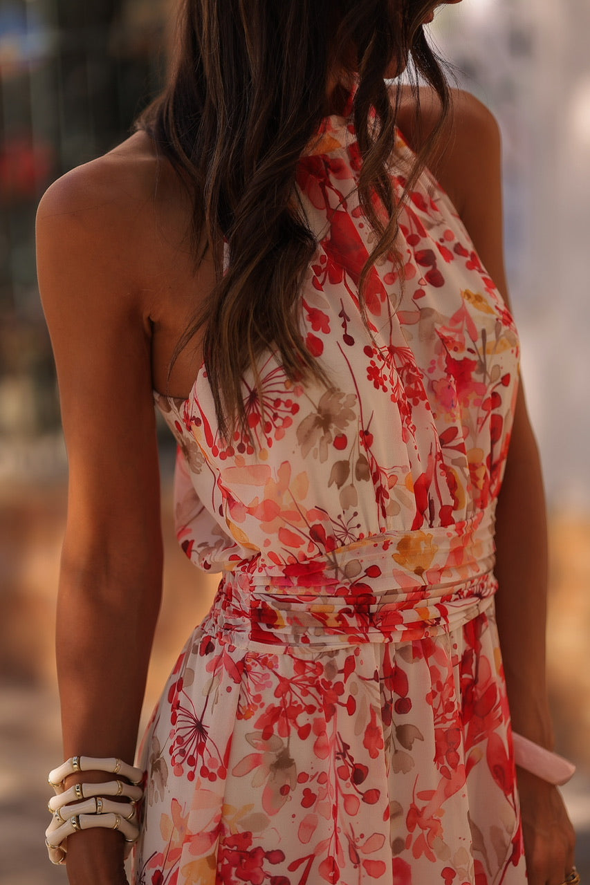 Robe Laly corail