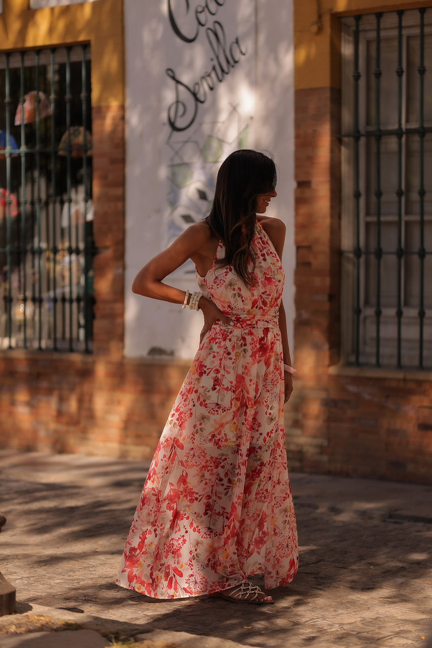 Robe Laly corail